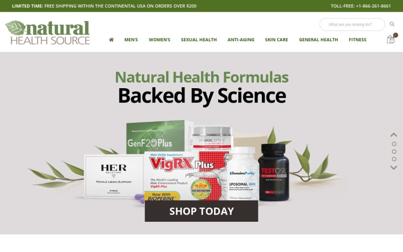 Score Big with Natural Health Source Coupon Codes & Deals | Save ...